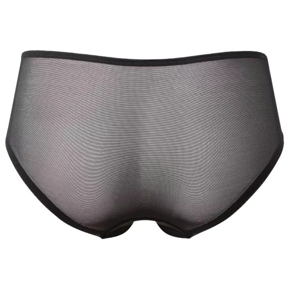 Gossard Encore Short Brief Black Nude